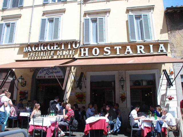 ristorante gigetto roma