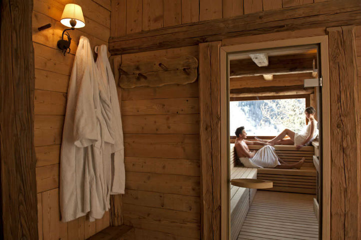 sauna hotel cogne