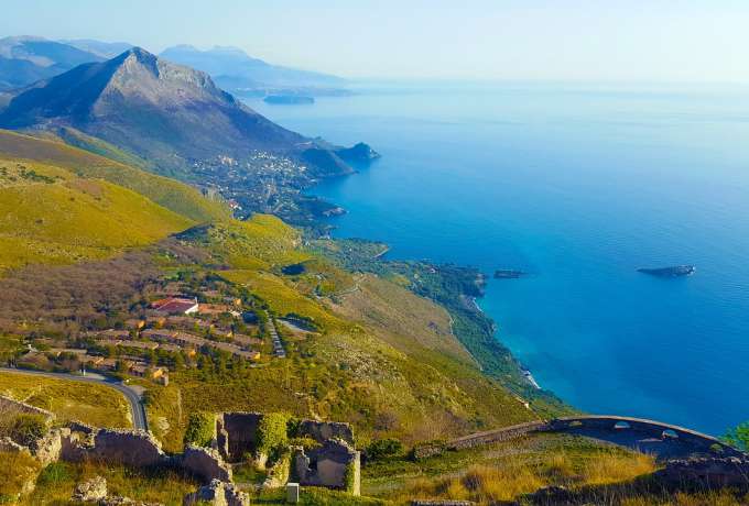 vista di maratea in basilicata