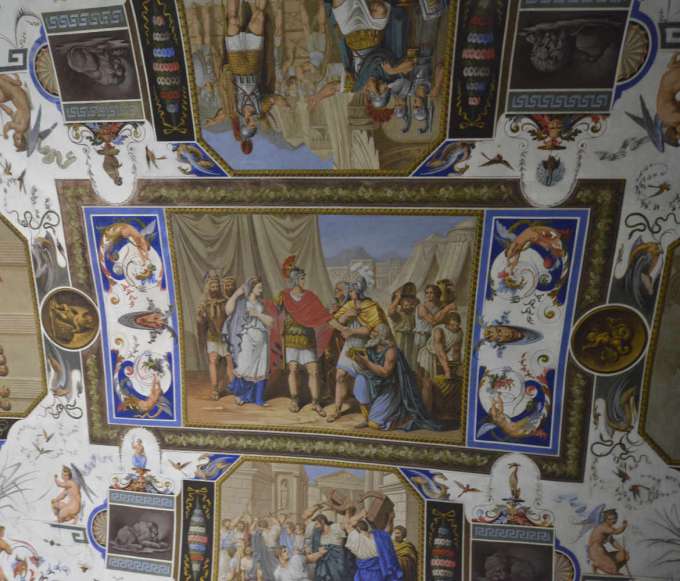 affreschi palazzo pantini