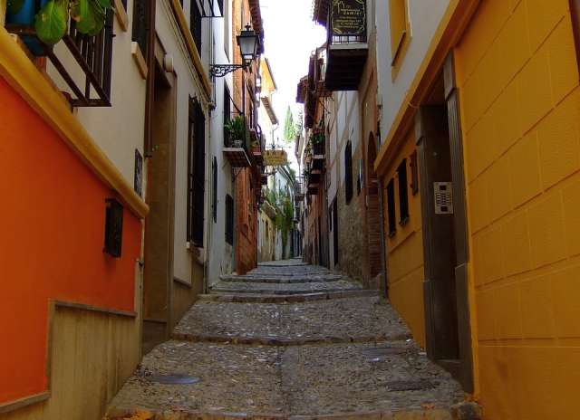 Quartiere di Realejo a Granada