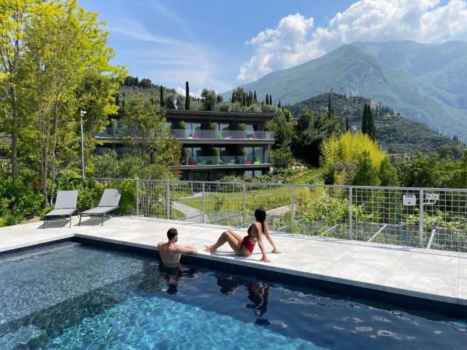 Agriturismo con piscina ad Arco, Trento