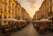 centro storico di Bucarest quartiere Lipscani dove dormire