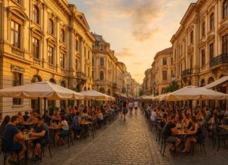 centro storico di Bucarest quartiere Lipscani dove dormire